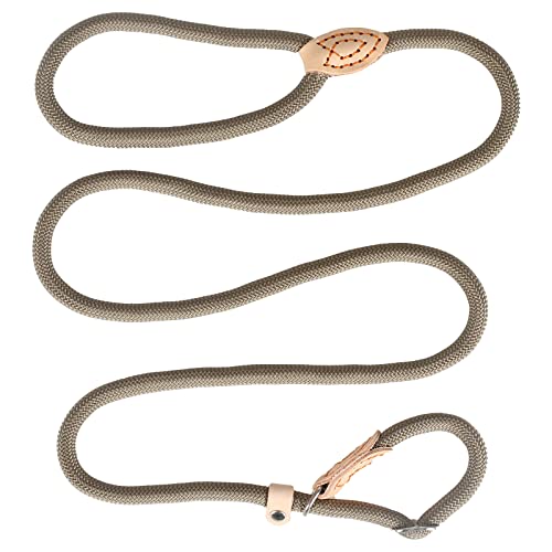 KOSHIFU Hundeleine Retrieverleine mit Zugstopp Moxonleine 120cm Weiche Geflochten Griff mit Halsband Einstellbar Retriever Leinen für Kleine Mittlere und Große Hunde KOSHIFU Hundeleine Retrieverleine mit Zugstopp Moxonleine 120cm Weiche Geflochten Griff mit Halsband Einstellbar Retriever Leinen für Kleine Mittlere und Große Hunde von KOSHIFU