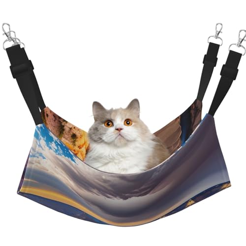 KOUUIP Beauty Grand Canyon Katzenhängematte zum Aufhängen von Käfigen, verstellbar, weiche Schlafhängematte für Katzen, Frettchen KOUUIP Beauty Grand Canyon Katzenhängematte zum Aufhängen von Käfigen, verstellbar, weiche Schlafhängematte für Katzen, Frettchen von KOUUIP