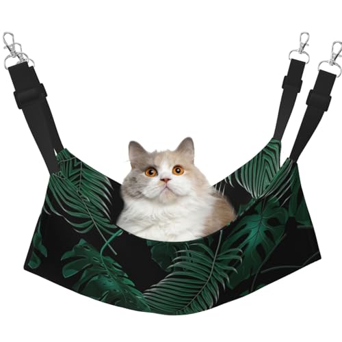 KOUUIP Katzenhängematte zum Aufhängen von Käfigen, verstellbar, weiche Schlafmatte für Katzen, Frettchen KOUUIP Katzenhängematte zum Aufhängen von Käfigen, verstellbar, weiche Schlafmatte für Katzen, Frettchen von KOUUIP