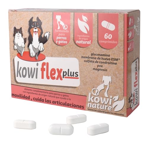 KOWINATURE Kowi Flex Plus Nahrungsergänzungsmittel Nahrungsergänzungsmittel für Hunde und Katzen Jedes Alter und jede Rasse Natürliche Inhaltsstoffe Hilft bei der Erhaltung der Gesundheit der Gelenke KOWINATURE Kowi Flex Plus Nahrungsergänzungsmittel Nahrungsergänzungsmittel für Hunde und Katzen Jedes Alter und jede Rasse Natürliche Inhaltsstoffe Hilft bei der Erhaltung der Gesundheit der Gelenke von KOWI NATURE