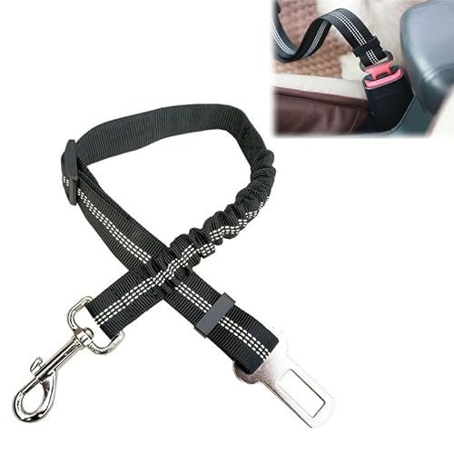 KOZOY Sicherheitsgurt für Haustiere und Autos, 1 x verstellbarer Hunde-Sicherheitsgurt, 360° Drehverschluss, strapazierfähiges Nylon und sicheres Clip-on-Design KOZOY Sicherheitsgurt für Haustiere und Autos, 1 x verstellbarer Hunde-Sicherheitsgurt, 360° Drehverschluss, strapazierfähiges Nylon und sicheres Clip-on-Design von KOZOY