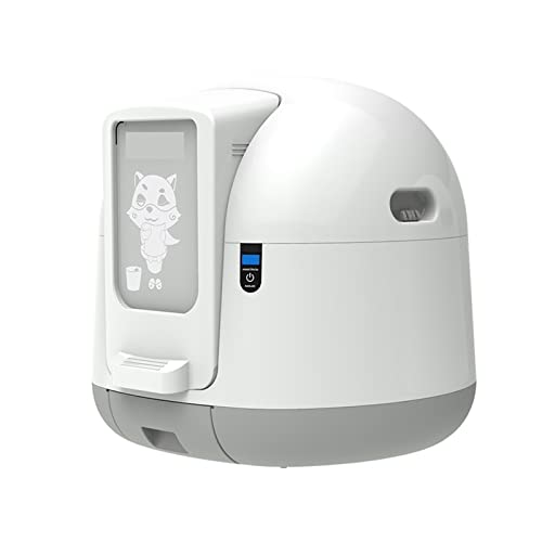 Automatische Katzentoilette, vollständig geschlossene Kotmaschine, spritzwassergeschützte Bettpfanne, Toilette, selbstreinigender Sandkasten Automatische Katzentoilette, vollständig geschlossene Kotmaschine, spritzwassergeschützte Bettpfanne, Toilette, selbstreinigender Sandkasten von KOZWAY