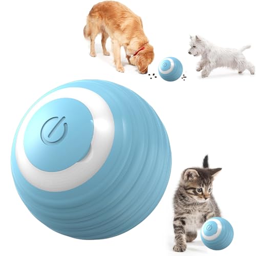KQLHLHDYZ Interaktives Katzenspielzeug Ball für Indoor Katzen - Erwachsene Katzenspielzeug - Smart Cat Ball mit Bewegungsmelder KQLHLHDYZ Interaktives Katzenspielzeug Ball für Indoor Katzen - Erwachsene Katzenspielzeug - Smart Cat Ball mit Bewegungsmelder von KQLHLHDYZ