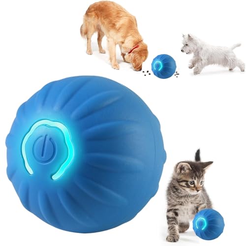 KQLHLHDYZ Interaktives Katzenspielzeug Ball für Indoor Katzen - Erwachsene Katzenspielzeug - Smart Cat Ball mit Bewegungsmelder KQLHLHDYZ Interaktives Katzenspielzeug Ball für Indoor Katzen - Erwachsene Katzenspielzeug - Smart Cat Ball mit Bewegungsmelder von KQLHLHDYZ