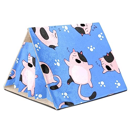 Hamsterversteck, Hamsterhaus, Meerschweinchenversteck, belüftete Lebensräume, Dekor für Chinchilla, Hamster, Rennmäuse, Mäuse,Cartoon Tiere schlafen Katzen Hamsterversteck, Hamsterhaus, Meerschweinchenversteck, belüftete Lebensräume, Dekor für Chinchilla, Hamster, Rennmäuse, Mäuse,Cartoon Tiere schlafen Katzen von KQNZT