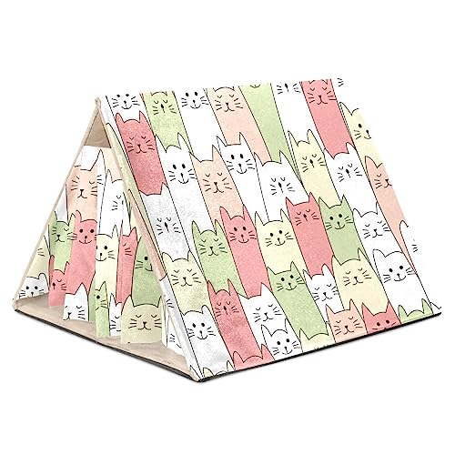 Hamsterversteck, Hamsterhaus, Meerschweinchenversteck, belüftete Lebensräume, Dekor für Chinchilla, Hamster, Rennmäuse, Mäuse,Farbige Tierkarikatur Katzen reizend Hamsterversteck, Hamsterhaus, Meerschweinchenversteck, belüftete Lebensräume, Dekor für Chinchilla, Hamster, Rennmäuse, Mäuse,Farbige Tierkarikatur Katzen reizend von KQNZT