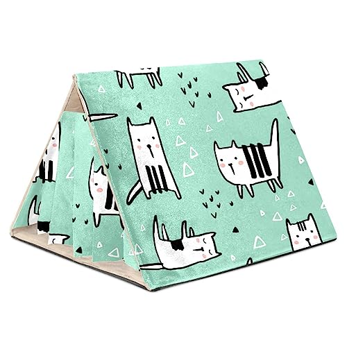 Hamsterversteck, Hamsterhaus, Meerschweinchenversteck, belüftete Lebensräume, Dekor für Chinchilla, Hamster, Rennmäuse, Mäuse,Netter Katzen Tier Cartoon lustig Hamsterversteck, Hamsterhaus, Meerschweinchenversteck, belüftete Lebensräume, Dekor für Chinchilla, Hamster, Rennmäuse, Mäuse,Netter Katzen Tier Cartoon lustig von KQNZT