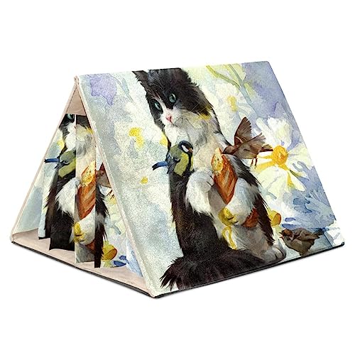 Hamsterversteck, Hamsterhaus, Meerschweinchenversteck, belüftete Lebensräume, Dekor für Chinchilla, Hamster, Rennmäuse, Mäuse,Tier Katze Vogel Gänseblümchen Blume Hamsterversteck, Hamsterhaus, Meerschweinchenversteck, belüftete Lebensräume, Dekor für Chinchilla, Hamster, Rennmäuse, Mäuse,Tier Katze Vogel Gänseblümchen Blume von KQNZT