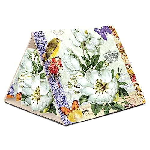 KQNZT Fleece-Vorhang-Versteck, dreieckiges Versteck für Frettchen, Chinchillas, Igel, Zwergkaninchen, Meerschweinchen, syrische Hamster, Ratten,Weinlese Blumen Schmetterlings Vogel Patchwork Retro KQNZT Fleece-Vorhang-Versteck, dreieckiges Versteck für Frettchen, Chinchillas, Igel, Zwergkaninchen, Meerschweinchen, syrische Hamster, Ratten,Weinlese Blumen Schmetterlings Vogel Patchwork Retro von KQNZT