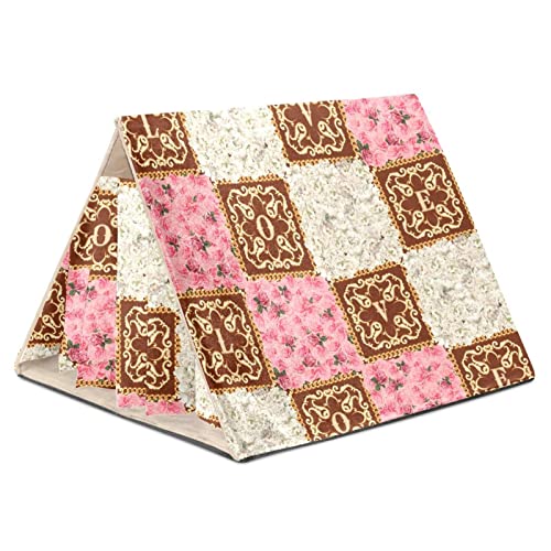 KQNZT Meerschweinchen-Versteck, Fleece-Versteck, dreieckiges Schlafbett für kleine Haustiere, Ratte, Chinchilla, Frettchen, Hamster,Überprüfen Sie Vintage Pfingstrosen Rosen Blumenblume KQNZT Meerschweinchen-Versteck, Fleece-Versteck, dreieckiges Schlafbett für kleine Haustiere, Ratte, Chinchilla, Frettchen, Hamster,Überprüfen Sie Vintage Pfingstrosen Rosen Blumenblume von KQNZT