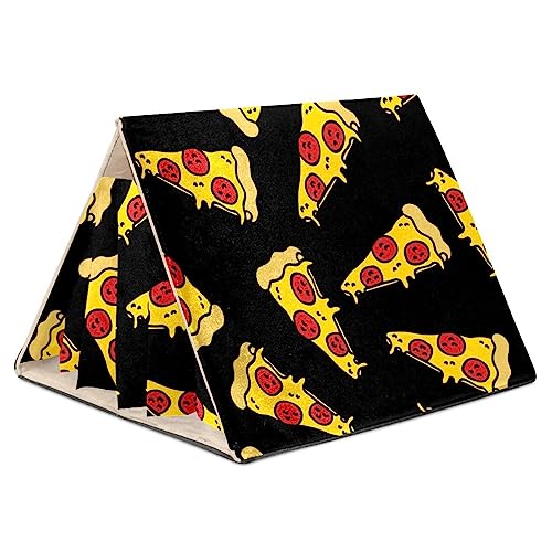 KQNZT Versteck für Meerschweinchen, Meerschweinchenkäfigzubehör für Meerschweinchen, Hasen, Hamster, Chinchilla, Kaninchen,Pizza Karikatur KQNZT Versteck für Meerschweinchen, Meerschweinchenkäfigzubehör für Meerschweinchen, Hasen, Hamster, Chinchilla, Kaninchen,Pizza Karikatur von KQNZT