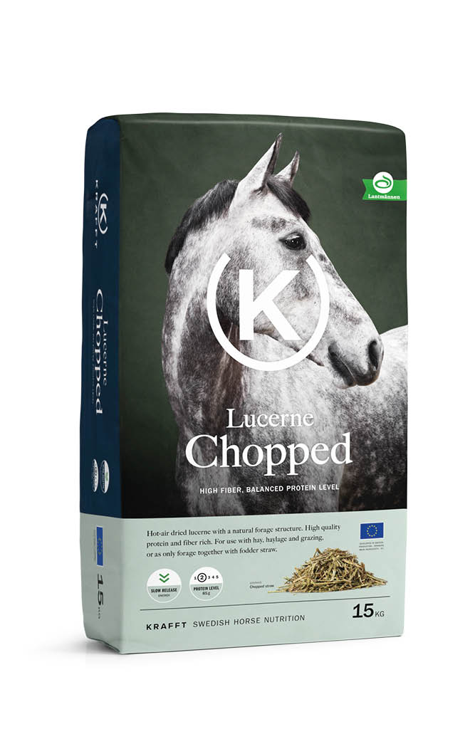Krafft Lucerne Chopped 15kg Reich an Ballaststoffen von KRAFFT