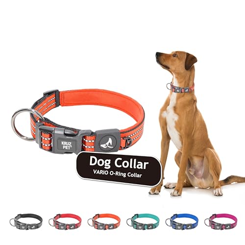 KRUZ PET Robustes O-Ring-Halsband, weiche Neopren-Polsterung KRUZ PET Robustes O-Ring-Halsband, weiche Neopren-Polsterung von KRUZ PET