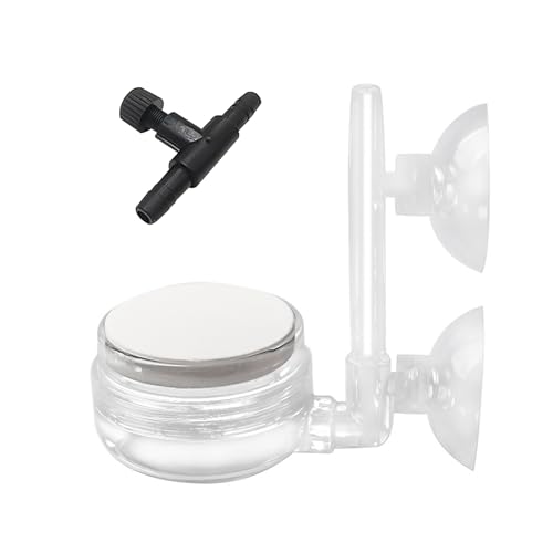 KRYMSON 1 Stück Aquarium-Luftscheibe, Abnehmbare Sauerstoffscheibe, Aquarium-Luftstein, Nano-Luftstein, Geräuschloser Kohlendioxid-Diffusor, Geeignet Für Koiteiche, Schwimmbäder Und Große Aquarien KRYMSON 1 Stück Aquarium-Luftscheibe, Abnehmbare Sauerstoffscheibe, Aquarium-Luftstein, Nano-Luftstein, Geräuschloser Kohlendioxid-Diffusor, Geeignet Für Koiteiche, Schwimmbäder Und Große Aquarien von KRYMSON