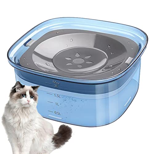 KSIEE Auslaufsicherer Wassernapf für Hunde, 2 l, großes Fassungsvermögen, langsamer Wasserspender, Anti-Ersticken, kein Verschütten, Wassernapf für Fahrzeuge, Reisen, langsames Trinken, für Hunde, KSIEE Auslaufsicherer Wassernapf für Hunde, 2 l, großes Fassungsvermögen, langsamer Wasserspender, Anti-Ersticken, kein Verschütten, Wassernapf für Fahrzeuge, Reisen, langsames Trinken, für Hunde, von KSIEE