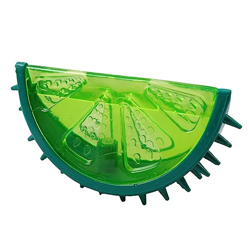 KSIEE Gefrierbarer Beißring für Haustiere, kühlendes Kauspielzeug, Sommerfrucht, Zitrone, Ananas, Wassermelone, Design, langlebig, bissfest, kühlend, Kauspielzeug für Hunde, Zahnspielzeug für Welpen KSIEE Gefrierbarer Beißring für Haustiere, kühlendes Kauspielzeug, Sommerfrucht, Zitrone, Ananas, Wassermelone, Design, langlebig, bissfest, kühlend, Kauspielzeug für Hunde, Zahnspielzeug für Welpen von KSIEE