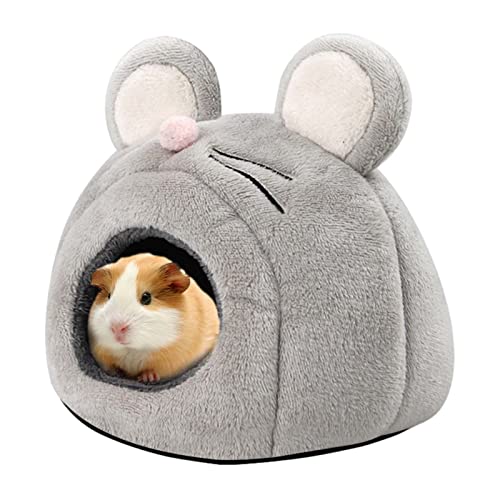 KSIEE Hamsterbett, Mini Weich und Warm Hamsterhaus, Baumwolle Mini Tier Haustier Nest Höhle, Niedliches Warmbett für Hamster, Igel/Eichhörnchen/Eidechse und andere Kleine von KSIEE