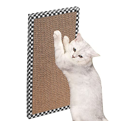 Katzenkratzunterlage für Indoor-Katzen, Karton Katzenkratzer Nachfüllung, Kratzbrett Bett-Katzenspielzeug, geeignet für Katzen zum Ausruhen, Krallen schleifen und Spielen, Katzenmöbel Kratzbrett für Katzenkratzunterlage für Indoor-Katzen, Karton Katzenkratzer Nachfüllung, Kratzbrett Bett-Katzenspielzeug, geeignet für Katzen zum Ausruhen, Krallen schleifen und Spielen, Katzenmöbel Kratzbrett für von KSIEE
