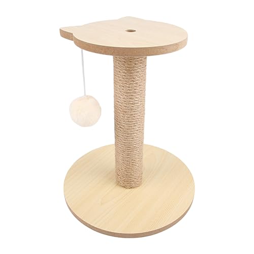 Multi Level Cat Tower, Cat Tree Tower with Fluffy Ball, Cat Claw Scratcher, Cat Scratch Toy Post, Natural Sisal Rope Sisal Scratch Posts, Scratcher for Small, Medium, Large, and Lazy Cats Multi Level Cat Tower, Cat Tree Tower with Fluffy Ball, Cat Claw Scratcher, Cat Scratch Toy Post, Natural Sisal Rope Sisal Scratch Posts, Scratcher for Small, Medium, Large, and Lazy Cats von KSIEE