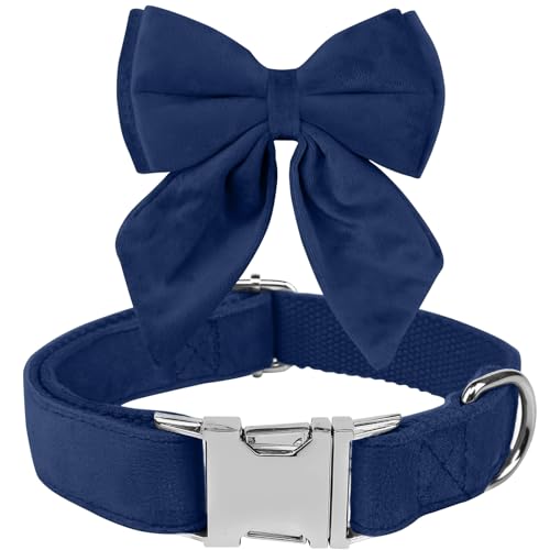 Tie KTWSUEF Hundehalsband Fliege Samtige, Fliege für Hunde, Komfortable Haltbarkeit Halsband Hund, Abnehmbares und verstellbares Fliege Hunde Für Hochzeiten, Geburtstage, Festliche Tie KTWSUEF Hundehalsband Fliege Samtige, Fliege für Hunde, Komfortable Haltbarkeit Halsband Hund, Abnehmbares und verstellbares Fliege Hunde Für Hochzeiten, Geburtstage, Festliche von KTWSUEF