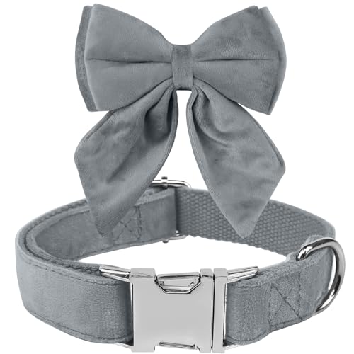 Tie KTWSUEF Hundehalsband Fliege Samtige, Fliege für Hunde, Komfortable Haltbarkeit Halsband Hund, Abnehmbares und verstellbares Fliege Hunde Für Hochzeiten, Geburtstage, Festliche Tie KTWSUEF Hundehalsband Fliege Samtige, Fliege für Hunde, Komfortable Haltbarkeit Halsband Hund, Abnehmbares und verstellbares Fliege Hunde Für Hochzeiten, Geburtstage, Festliche von KTWSUEF