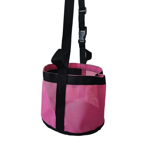 KUAIYIJU Futterbeutel für Pferde, Heubeutel, Heuhalter, Eimer für Pferdeanhänger, Futtertasche mit Umhängeband KUAIYIJU Futterbeutel für Pferde, Heubeutel, Heuhalter, Eimer für Pferdeanhänger, Futtertasche mit Umhängeband von KUAIYIJU