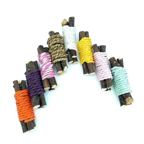 KUAIYIJU Haustier Hamster Molar für Nagetiere, Grasschleifen, Kauspielzeug für Käfig, Hamster, Rennmäuse, Backenzähne Spielzeug, Rute, Haustier-Kauspielzeug KUAIYIJU Haustier Hamster Molar für Nagetiere, Grasschleifen, Kauspielzeug für Käfig, Hamster, Rennmäuse, Backenzähne Spielzeug, Rute, Haustier-Kauspielzeug von KUAIYIJU