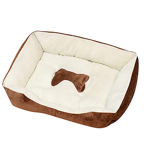 Haustierbett für einen Hund, beruhigendes Hundebett, warm, weich, bequem, superweich, rutschfest, Kissen von KUCOCOSNEH