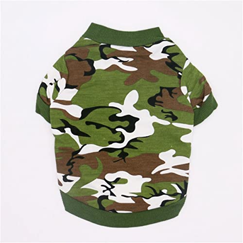 Camouflage Small Dog Coat Sweatshirt Haustierkleidung für Chihuahua Shih Tzu Sweatshirt Welpen Katze Pullover Hunde Haustiere Kleidung Camouflage Small Dog Coat Sweatshirt Haustierkleidung für Chihuahua Shih Tzu Sweatshirt Welpen Katze Pullover Hunde Haustiere Kleidung von KUGRRFRC