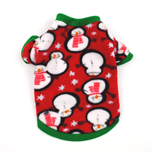 Cartoon Schneemann Warm Fleece Haustier Hundebekleidung Weihnachten Winter Warme Hundepullover Französische Bulldogge Hundebekleidung Warmes Hundehemd Cartoon Schneemann Warm Fleece Haustier Hundebekleidung Weihnachten Winter Warme Hundepullover Französische Bulldogge Hundebekleidung Warmes Hundehemd von KUGRRFRC