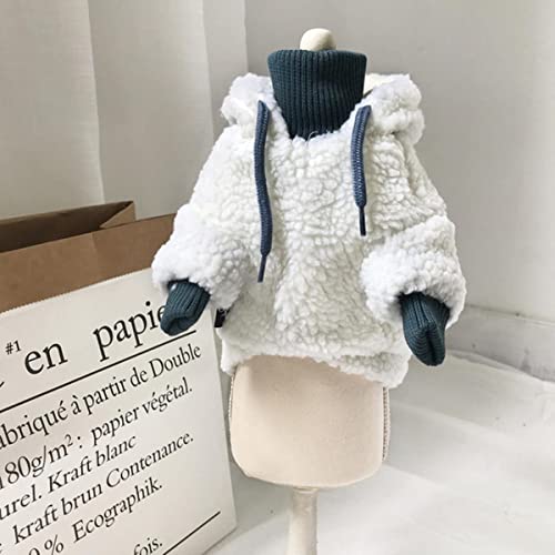 Verdicken Sie warmes Hunde-Outfit Winter-Hundekleidung Hoodies Mantel-Jacke Welpen-Kostüm Pommerschen Pudel Bichon Haustierkleidung von KUGRRFRC