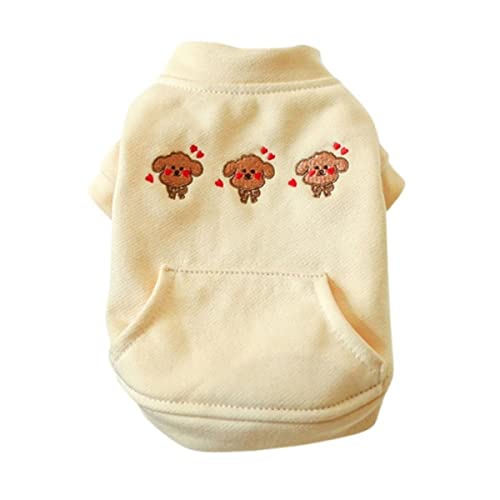 Winter Haustier Hund Kleidung Cartoon Welpen Gedruckt Haustier Hoodies Pullover Für Chihuahua Sweatshirt Welpen Katze Kleidung Haustiere Outfit Winter Haustier Hund Kleidung Cartoon Welpen Gedruckt Haustier Hoodies Pullover Für Chihuahua Sweatshirt Welpen Katze Kleidung Haustiere Outfit von KUGRRFRC