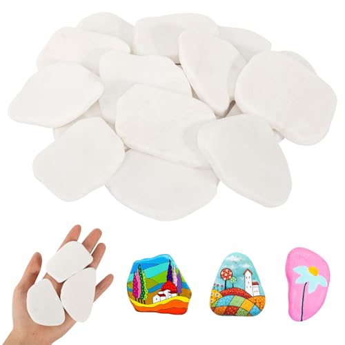15 Stücke Steine zum Bemalen, 5-8 cm gemalter Kieselsteine Glatte Kieselsteine zum Bemalen Strand Kiesel, Kies Dekosteine Naturstein DIY Aquarium Steine für Bunte Malerei Dekoration 15 Stücke Steine zum Bemalen, 5-8 cm gemalter Kieselsteine Glatte Kieselsteine zum Bemalen Strand Kiesel, Kies Dekosteine Naturstein DIY Aquarium Steine für Bunte Malerei Dekoration von KUHAWL