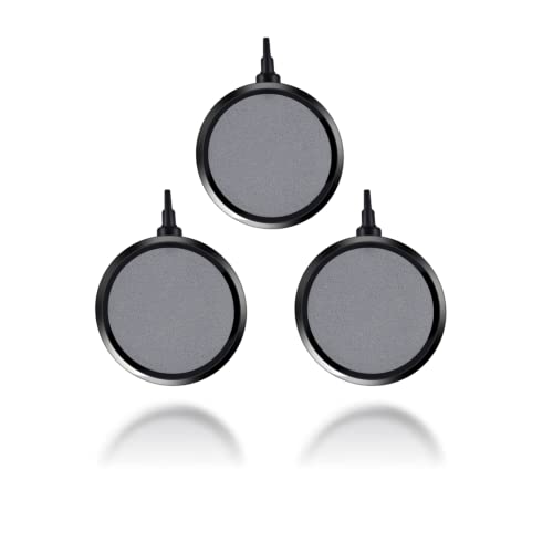 3PCS Luft Stein Disc Kompatibel mit 4-8mm Rohren, 10CM 4 Zoll Luft Stein Disc Blase Diffuser Release Tool Kosteneffektive Luft Stein Disc für Luft Pumpen Eimer Fisch Tank Teiche 3PCS Luft Stein Disc Kompatibel mit 4-8mm Rohren, 10CM 4 Zoll Luft Stein Disc Blase Diffuser Release Tool Kosteneffektive Luft Stein Disc für Luft Pumpen Eimer Fisch Tank Teiche von KUIDAMOS