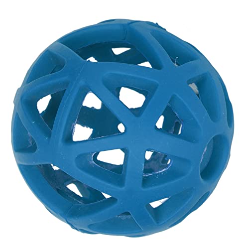 Rubber Dog Ball, Small Dog Balls Pet Hollow Dog Ball Interaktiv mit Ihrem Haustier Tragbare Gummibälle für Hunde, Klein (M) von KUIDAMOS