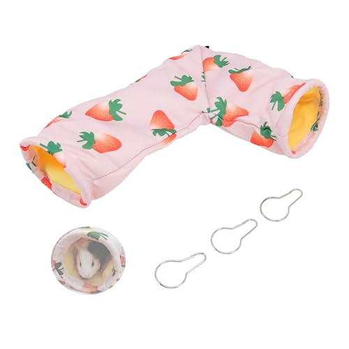 Tunnelbett-Hamstertunnel, Meerschweinchentunnel, Hamstertunnel und Röhren mit Haken für Kleintiere, 38 X 26 X 10 cm Tunnelbett-Hamstertunnel, Meerschweinchentunnel, Hamstertunnel und Röhren mit Haken für Kleintiere, 38 X 26 X 10 cm von KUIDAMOS