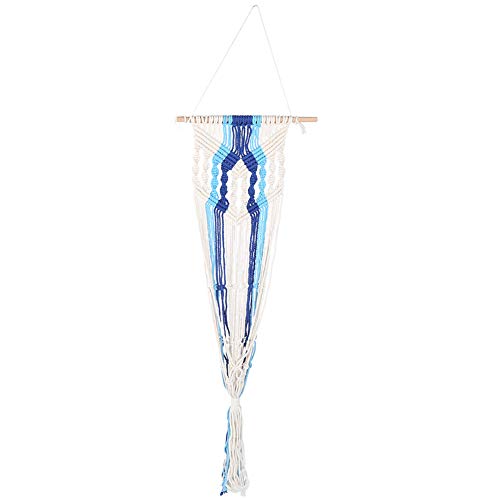 Wandbehang Korb Katzenspielzeug, Blau Weiß Interessantes Baumwollseil Haustier Schaukel Wanddekoration Zuhause Wohnen Wandbehang Korb Katzenspielzeug, Blau Weiß Interessantes Baumwollseil Haustier Schaukel Wanddekoration Zuhause Wohnen von KUIKUI