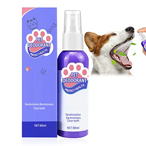 Pet Oral Spray, Teeth Cleaning Spray for Dogs & Cats, Teeth Cleaning Spray, Oral Spray for Dogs, Eliminate Bad Breath von KUIRUNRX