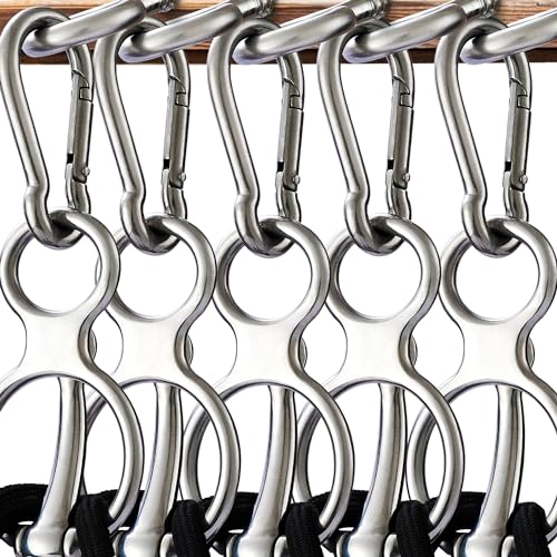 KUNBEIEN 5 x Pferde-Binderinge, sicheres Pferdezubehör, humane Art, magnetischer Ring zum Binden und Einziehen, hilft dem Pferd, zurückzuziehen und Stress vom Pferd abzubauen KUNBEIEN 5 x Pferde-Binderinge, sicheres Pferdezubehör, humane Art, magnetischer Ring zum Binden und Einziehen, hilft dem Pferd, zurückzuziehen und Stress vom Pferd abzubauen von KUNBEIEN