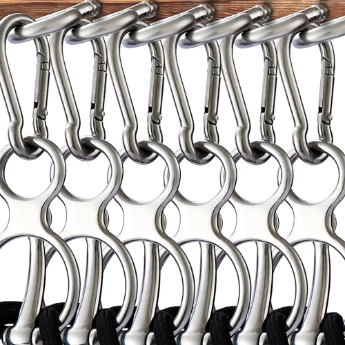 KUNBEIEN 6 x Pferde-Binderinge, sicheres Pferdezubehör, humane Art, magnetischer Ring zum Binden und Einziehen, hilft dem Pferd, zurückzuziehen und Stress vom Pferd abzubauen KUNBEIEN 6 x Pferde-Binderinge, sicheres Pferdezubehör, humane Art, magnetischer Ring zum Binden und Einziehen, hilft dem Pferd, zurückzuziehen und Stress vom Pferd abzubauen von KUNBEIEN