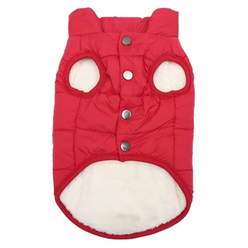 Haustier Hund Weste Jacke Herbst Winter Warme Fleece Hundemantel Kleidung Für Kleine Mittelgroße Hunde Chihuahua   Bulldogge Mops Kleidung von KUOCA