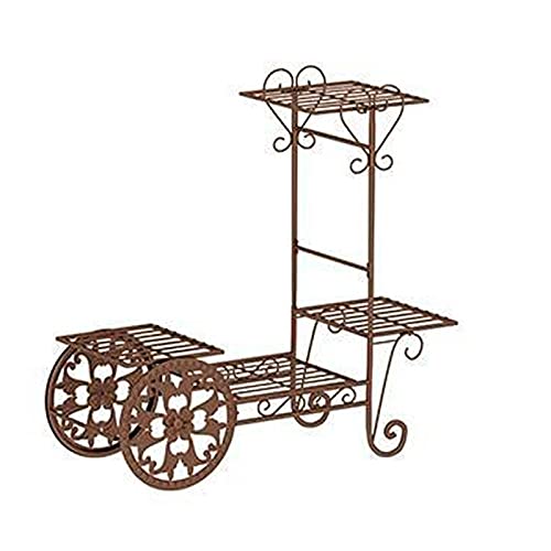 KUYWLMKMZZ Vogelträger Metall Vogel Käfig Home Vogel Träger Wohnzimmer Korridor Dekoration Dekoration Hotel Cafe Dekoration Geeignet for Gitterkollegen und Freunde Haustierzubehör (Color : A) von KUYWLMKMZZ
