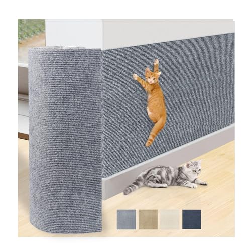 KVIDA Katzenkratz-Möbelschutzmatte, zuschneidbar, selbstklebend, Katzenkratzmatte, 249,9 x 39,9 cm, schützen Sie Ihre Möbel mit Stil KVIDA Katzenkratz-Möbelschutzmatte, zuschneidbar, selbstklebend, Katzenkratzmatte, 249,9 x 39,9 cm, schützen Sie Ihre Möbel mit Stil von KVIDA