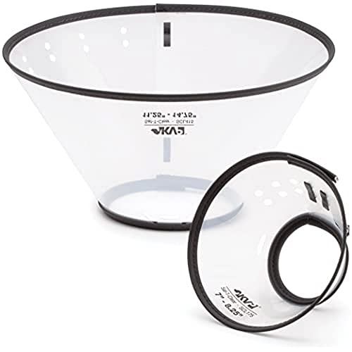 KVP Saf-T-Clear Dog Recovery Collar, Fits 6" to 9.5" Neck/4.5" Depth KVP Saf-T-Clear Dog Recovery Collar, Fits 6" to 9.5" Neck/4.5" Depth von KVP