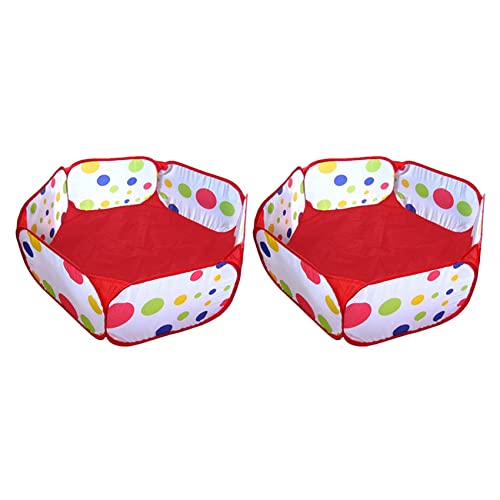 KVSERT 2 x Meerschweinchen-Laufgitter, tragbar, für kleine Tiere, offener Outdoor/Indoor-Zaun für Igel, KVSERT 2 x Meerschweinchen-Laufgitter, tragbar, für kleine Tiere, offener Outdoor/Indoor-Zaun für Igel, von KVSERT
