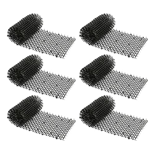 KVSERT 6 x Katzenmatte mit Spikes, Hunde-Tier-Spikes-Abwehrmatte, Innen- und Außenmatte, 2 m x 0 von KVSERT