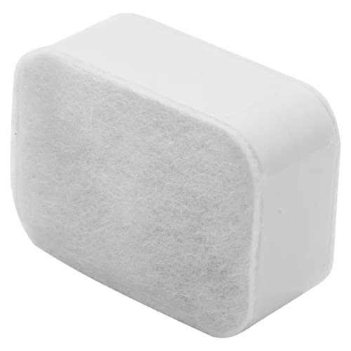 KVSERT Keramik-Wasserbrunnen für Haustiere, Lotus, Ersatzfilter, 8 Stück, Premium-Baumwolle, Aktivkohle und 2 Schaumstofffilter, KVSERT Keramik-Wasserbrunnen für Haustiere, Lotus, Ersatzfilter, 8 Stück, Premium-Baumwolle, Aktivkohle und 2 Schaumstofffilter, von KVSERT