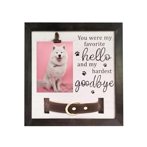 KWCLTH Benutzerdefinierte Hundehalsband Memorial Album Heavenly Hund Jahre Plaque Personalisierte Haustier Verlust Keepsake KWCLTH Benutzerdefinierte Hundehalsband Memorial Album Heavenly Hund Jahre Plaque Personalisierte Haustier Verlust Keepsake von KWCLTH