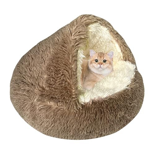 Warmes Katzenbett Multifunktional Vier Jahreszeiten Plüsch Niedlich Kratzbaum Loch Schlafen Bett Welpenhaus für Katzen Warmes Katzenbett Multifunktional Vier Jahreszeiten Plüsch Niedlich Kratzbaum Loch Schlafen Bett Welpenhaus für Katzen von KWCLTH