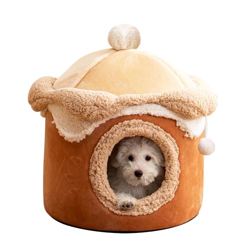 Warmes Katzenbett Multifunktional Vier Jahreszeiten Plüsch Niedlich Kratzbaum Loch Schlafen Bett Welpenhaus für Katzen Warmes Katzenbett Multifunktional Vier Jahreszeiten Plüsch Niedlich Kratzbaum Loch Schlafen Bett Welpenhaus für Katzen von KWCLTH
